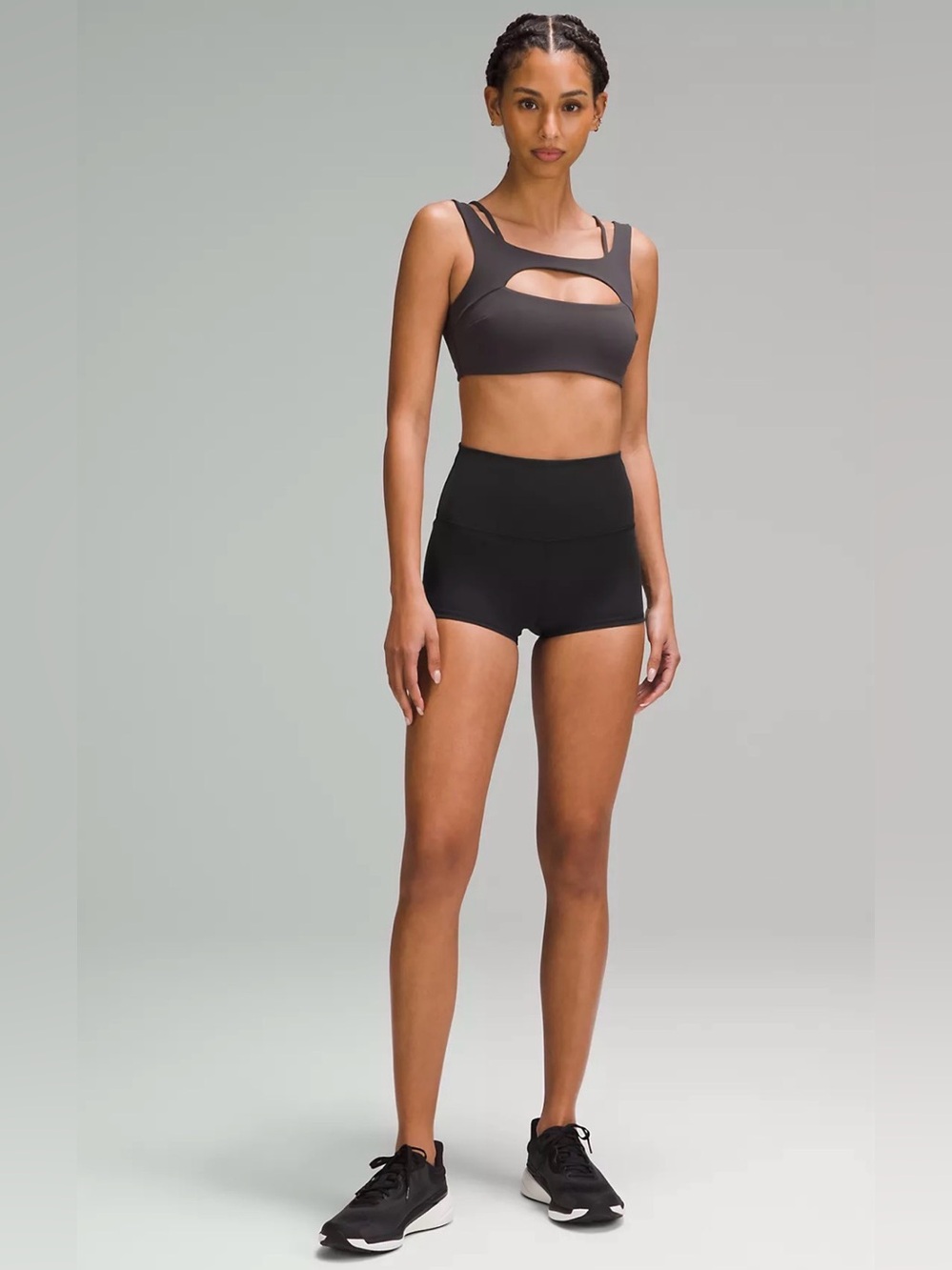 lululemon athletica Black High-Rise Bike Shorts